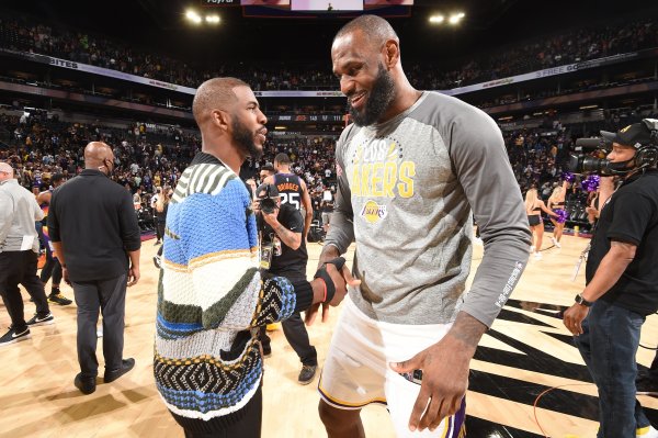James đã thi đấu trong cùng một lĩnh vực với 36,43% cầu thủ NBA, xếp hạng đầu tiên trong lịch sử, Paul thứ hai trong lịch sử