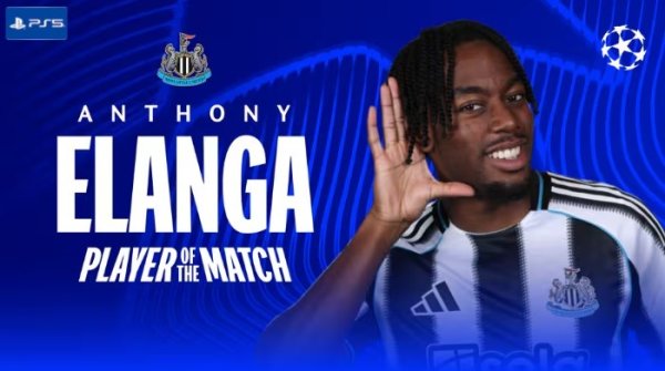 1 trong số các trò chơi và 1 Key Pass, Yilanga đã được bầu làm 4-0 San Giros của Newcastle trong trò