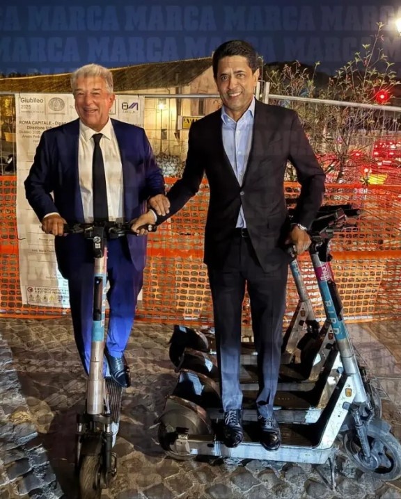 Marca: Laporta và Nasser cùng ăn tối, ám chỉ khả năng Barcelona trở lại ECA