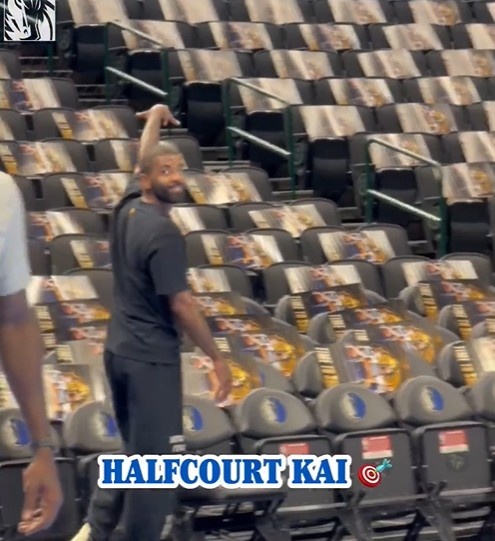 nghệ thuật! Đội đang gặp nguy hiểm! Mavericks chính thức phát hành video quay Logo Shot của Irving.